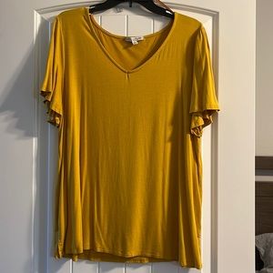 Green Envelope Los Angeles Plus Size Blouse